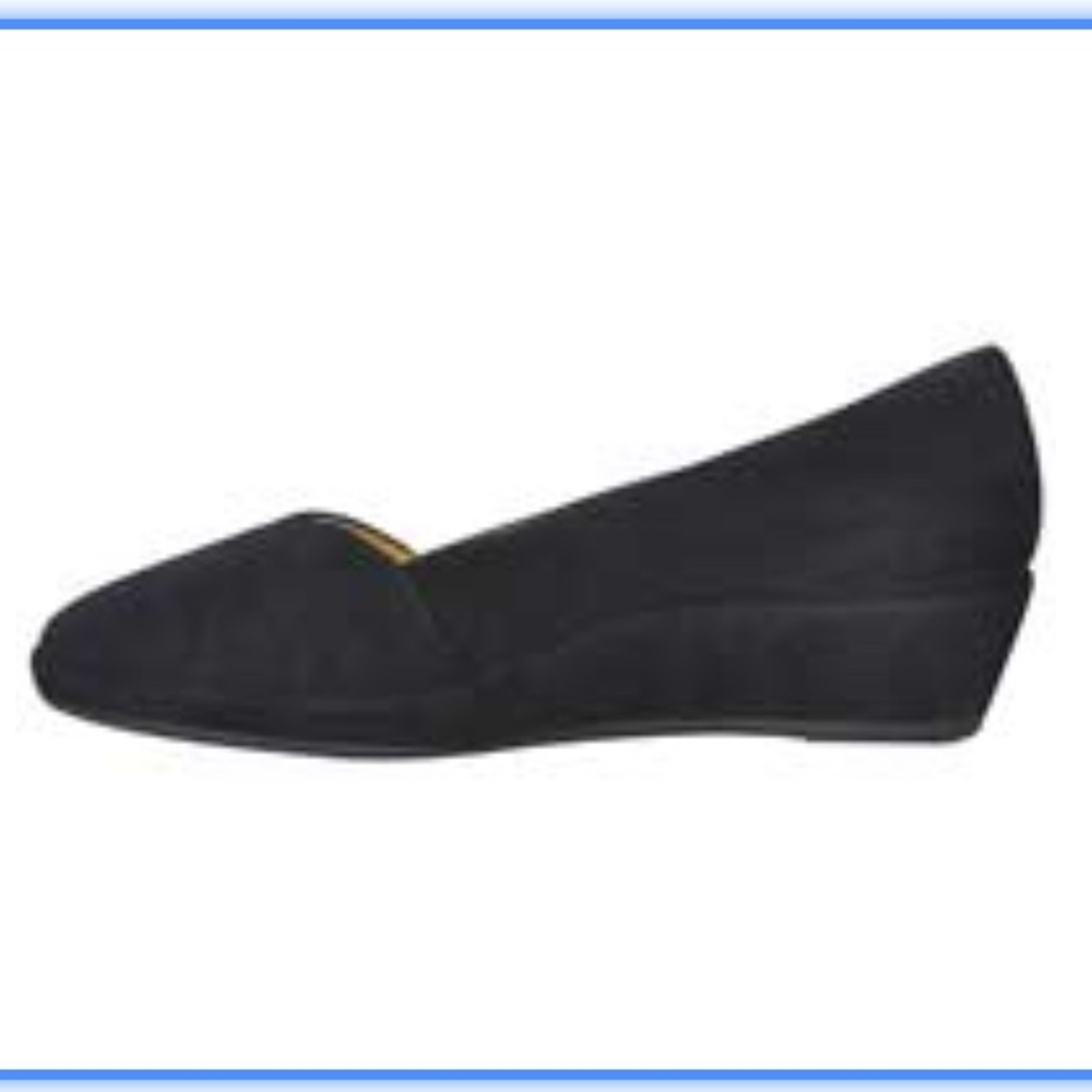 NWT Black Suede Wedges - Size 7.5 - REDUCED PRICE